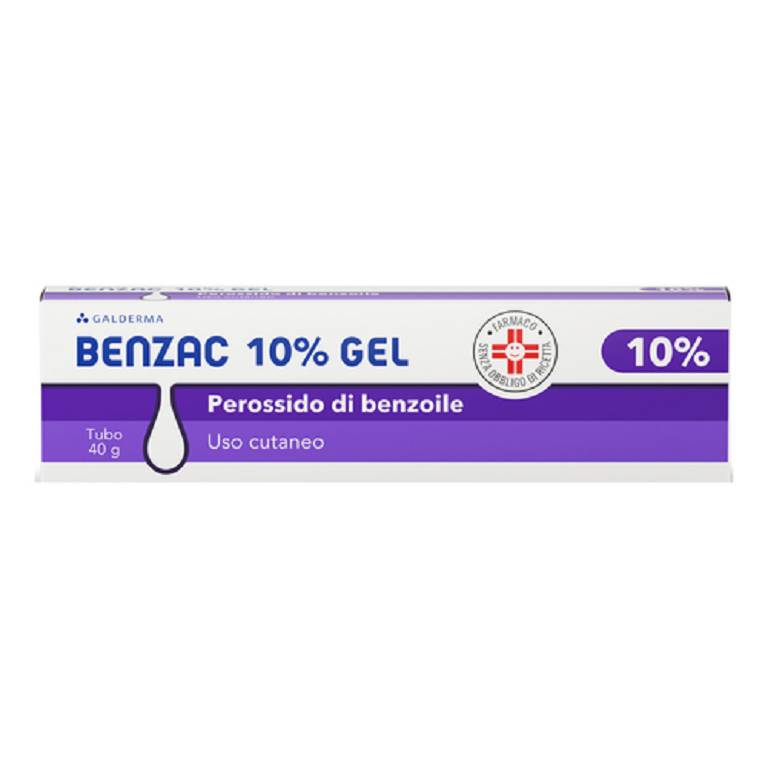 BENZAC*GEL 40G 10%