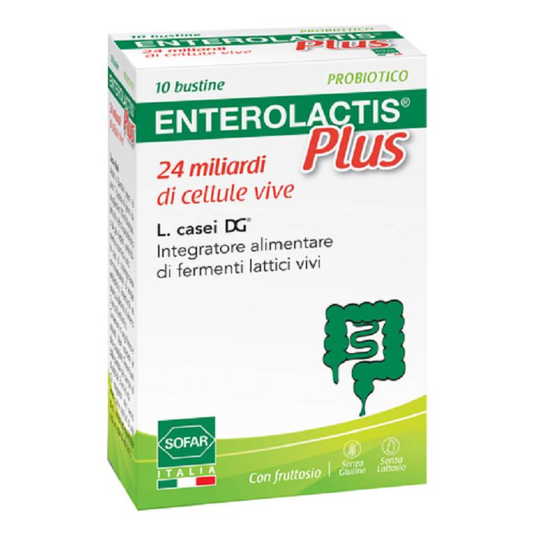 ENTEROLACTIS PLUS POLV 10BUST