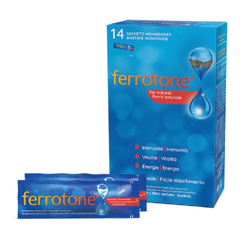 FERROTONE 14BUST 20MG