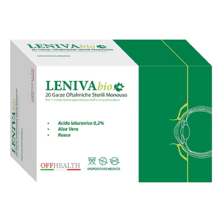 LENIVA BIO GARZE OFTALMICHE20P