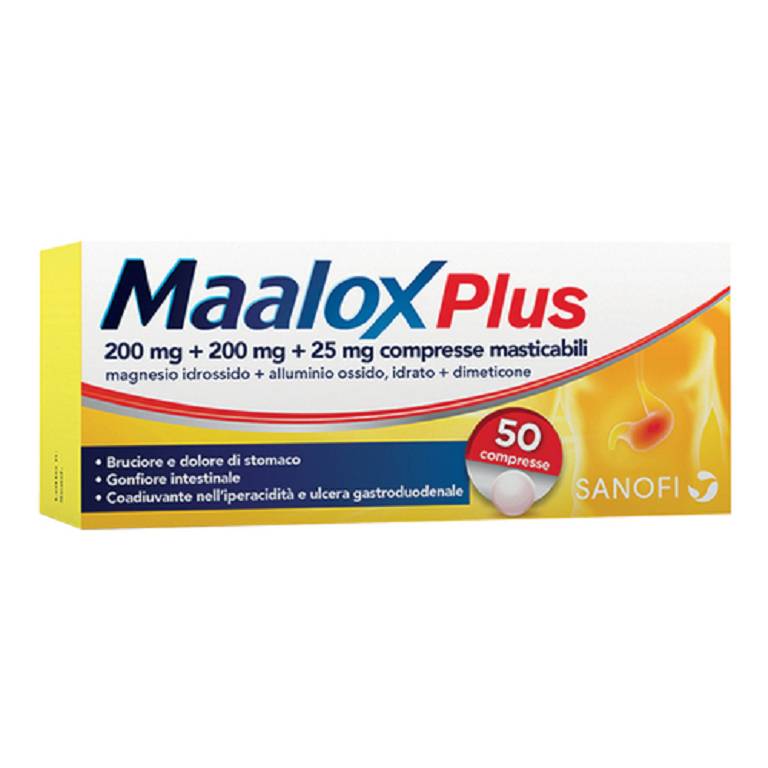 MAALOX PLUS*50CPR MAST