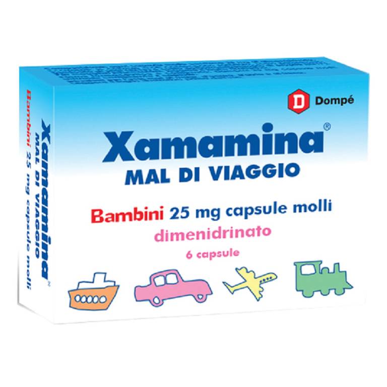 XAMAMINA*BB 6CPS 25MG